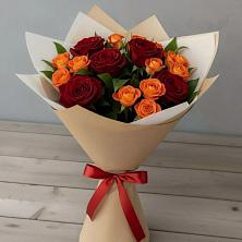 Букет Любовь и восторг в Парфентьево