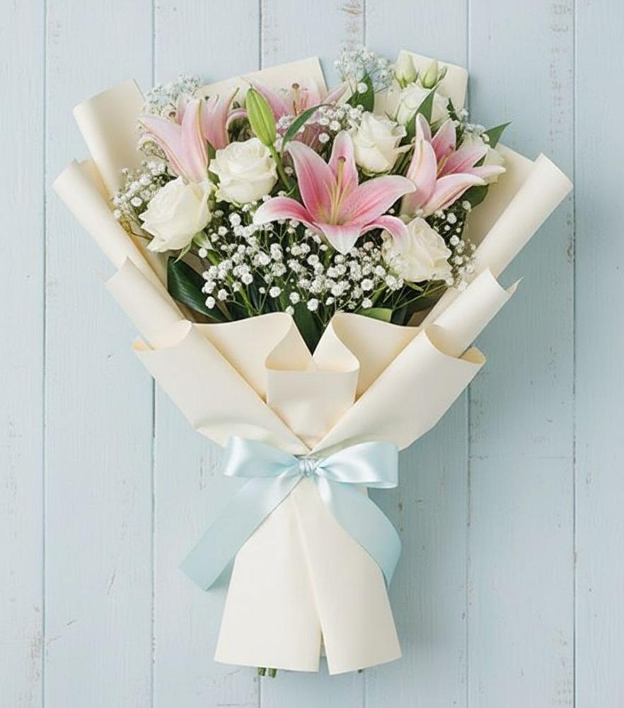 Букет цветов из: Лилии в Парфентьево