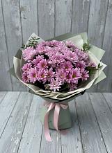 Букет цветов из:  Хризантемы в Парфентьево
