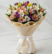 Букет цветов из:  Альстромерии в Парфентьево