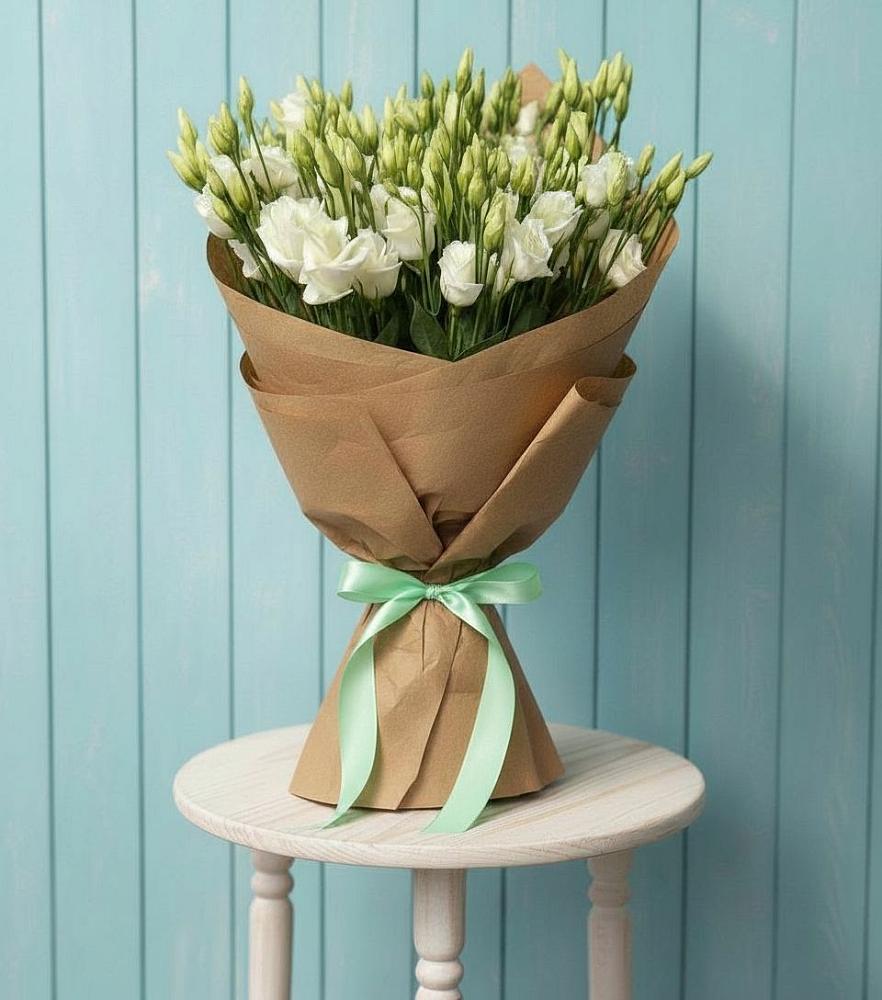 Букет цветов из: Лизиантусы в Парфентьево