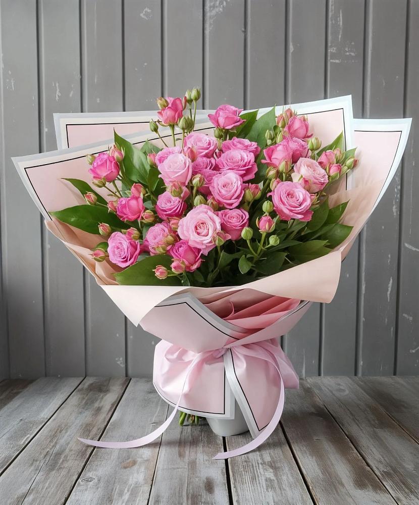 Букет Розовый кустик в Парфентьево