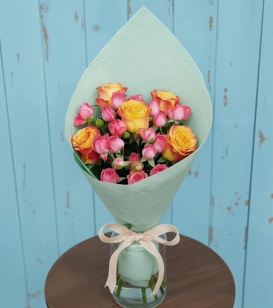 Букет цветов из: Розы в Парфентьево