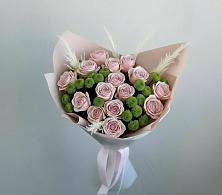 Букет цветов из:  Розы и Хризантемы в Парфентьево