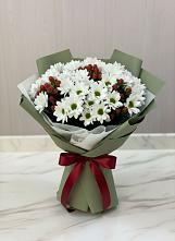 Букет цветов из:  Хризантемы в Парфентьево