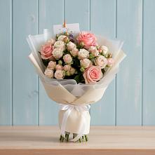 Букет цветов из:  Розы в Парфентьево