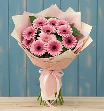 Букет цветов из:  Герберы в Парфентьево